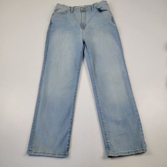 Hudson Jeans Denim - Hudson Women's Size 28 NOA Mid Rise Straight Crop Jeans USA